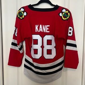 Adidas Red and Black NHL Hockey Jersey